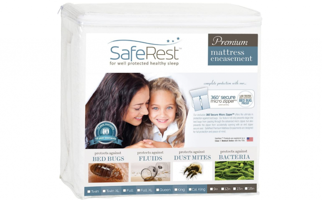 SafeRest Premium Zippered Mattress Encasement Review